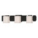 Impressions Impressions 3 Light Sconce in Black (39|207843-SKT-10-GG0108)