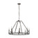 Landen Eight Light Chandelier in Smith Steel (454|F3214/8SMS)