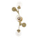 Sprig Sprig Sconce in Modern Brass (39|206050-SKT-86-LL0629)