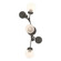 Sprig Sprig Sconce in White (39|206050-SKT-02-GG0629)