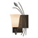 Leaf Forged Leaf Sconce in Oil Rubbed Bronze (39|205122-SKT-RGT-14-GG0035)