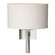 Beacon Hall Beacon Hall Oval Drum Shade Sconce in Sterling (39|204810-SKT-85-SE1195)