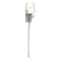 Antasia Antasia Double Glass 1 Light Sconce in Vintage Platinum (39|204712-SKT-RGT-82-ZU0291)