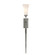 Sweeping Taper One Light Wall Sconce in Sterling (39|204526-SKT-85-GG0068)