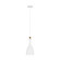 Darwin One Light Pendant in Matte White (454|EP1131MWT)