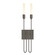 Lisse Lisse 2 Light Sconce in Dark Smoke (39|203053-SKT-07)