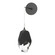 Chrysalis Chrysalis Large Low Voltage Sconce in Ink (39|201398-SKT-89-BP0755)