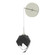 Chrysalis Chrysalis Small Low Voltage Sconce in Sterling (39|201397-SKT-85-BP0754)