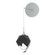 Chrysalis Chrysalis Small Low Voltage Sconce in Vintage Platinum (39|201397-SKT-82-BP0754)