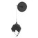 Chrysalis Chrysalis Small Low Voltage Sconce in Black (39|201397-SKT-10-BP0754)