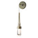 Link Link Clear Glass Low Voltage Sconce in Vintage Platinum (39|201395-SKT-82-ZM0434)