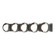 Brooklyn Brooklyn 5-Light Straight Double Shade Bath Sconce in Vintage Platinum (39|201379-SKT-82-14-GG0711)
