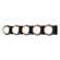 Brooklyn Five Light Bath Sconce in Black (39|201379-SKT-10-84-GG0711)
