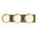 Brooklyn Three Light Bath Sconce in Modern Brass (39|201378-SKT-86-82-GG0711)