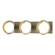 Brooklyn Three Light Bath Sconce in Sterling (39|201378-SKT-85-86-GG0711)