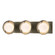 Brooklyn Brooklyn 3-Light Straight Double Shade Bath Sconce in Soft Gold (39|201378-SKT-84-85-GG0711)