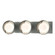 Brooklyn Brooklyn 3-Light Straight Double Shade Bath Sconce in Vintage Platinum (39|201378-SKT-82-85-GG0711)