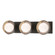 Brooklyn Three Light Bath Sconce in Oil Rubbed Bronze (39|201378-SKT-14-84-GG0711)