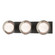 Brooklyn Brooklyn 3-Light Straight Double Shade Bath Sconce in Oil Rubbed Bronze (39|201378-SKT-14-82-GG0711)