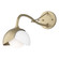 Brooklyn Brooklyn 1-Light Double Shade Long-Arm Sconce in Soft Gold (39|201377-SKT-84-02-GG0711)