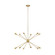 Jax 12 Light Chandelier in Burnished Brass (454|EC10312BBS)