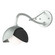 Brooklyn Brooklyn 1-Light Double Shade Long-Arm Sconce in Vintage Platinum (39|201377-SKT-82-10-GG0711)