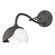 Brooklyn Brooklyn 1-Light Double Shade Long-Arm Sconce in Natural Iron (39|201377-SKT-20-02-GG0711)