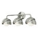 Brooklyn Brooklyn 3-Light Double Shade Bath Sconce in Sterling (39|201375-SKT-85-85-GG0711)