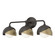 Brooklyn Three Light Bath Sconce in Oil Rubbed Bronze (39|201375-SKT-14-84-GG0711)