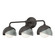 Brooklyn Brooklyn 3-Light Double Shade Bath Sconce in Oil Rubbed Bronze (39|201375-SKT-14-82-GG0711)