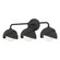 Brooklyn Brooklyn 3-Light Double Shade Bath Sconce in Black (39|201375-SKT-10-10-GG0711)