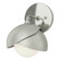 Brooklyn Brooklyn 1-Light Double Shade Bath Sconce in Sterling (39|201374-SKT-85-85-GG0711)