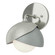 Brooklyn Brooklyn 1-Light Double Shade Bath Sconce in Sterling (39|201374-SKT-85-82-GG0711)