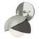 Brooklyn Brooklyn 1-Light Double Shade Bath Sconce in Sterling (39|201374-SKT-85-14-GG0711)