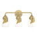 Lapas Lapas 3-Light Bath Sconce in Modern Brass (39|201352-SKT-86-GG0330)