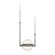 Bayview Two Light Wall Sconce in Polished Nickel (454|CW1102PN)