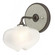 Ume Ume 1-Light Curved Arm Bath Sconce in Oil Rubbed Bronze (39|201340-SKT-14-85-FD0710)