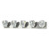 Gatsby Gatsby 5-Light Bath Sconce in Sterling (39|201323-SKT-85-CR)