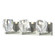 Gatsby Three Light Bath Sconce in Sterling (39|201322-SKT-85-CR)