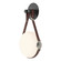 Derby Derby LED Sconce in Black (39|201030-LED-10-24-LB-HF-GG0672)