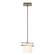Ellipse Arc Ellipse Mini Pendant in Soft Gold (39|188200-SKT-MULT-84-GG0182)