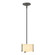 Exos Glass Exos Delta Mini Pendant in Natural Iron (39|188100-SKT-MULT-20-AA0156)