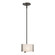 Exos Glass Exos Delta Mini Pendant in Oil Rubbed Bronze (39|188100-SKT-MULT-14-BB0156)