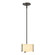 Exos Glass Exos Delta Mini Pendant in Oil Rubbed Bronze (39|188100-SKT-MULT-14-AA0156)