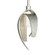 Corona One Light Mini Pendant in Sterling (39|186500-SKT-MULT-85)