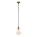 Mobius One Light Mini Pendant in Soft Gold (39|184530-SKT-MULT-84-SH1987)