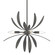Dahlia Dahlia Mini Pendant in Natural Iron (39|184350-SKT-MULT-20)