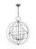 Bayberry Six Light Pendant in Weathered Galvanized (454|CP1246WGV)