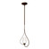 Flora Flora Up Light Mini Pendant in Bronze (39|183050-SKT-MULT-05-ZS0354)