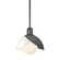 Brooklyn Brooklyn Double Shade Art Glass Mini Pendant in Ink (39|181184-SKT-MULT-89-BB0757)
